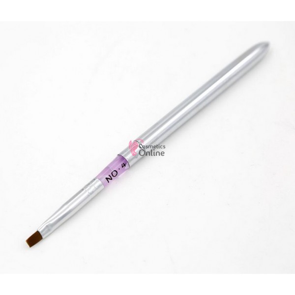 Pensula Mollylac cu capac pentru constructie unghii cu Gel nr 4, model 52401